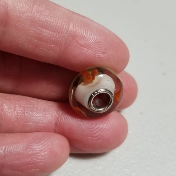 2 x Trollbeads OOAK Bubble Flowers - Picture 9 of 11